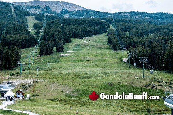 Banff Lake Louise Gondola's on Whitehorn Mountain
