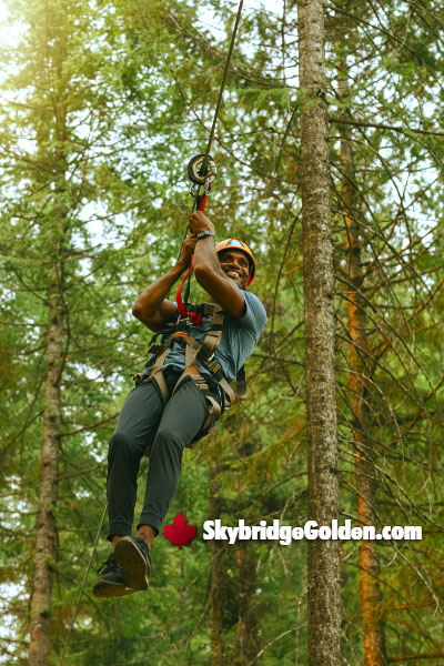 Golden Skybridge Sky Zipline