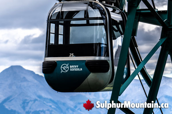 Sulphur Mountain Banff Gondola Car